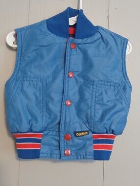Oshkosh Vintage Boys 2t Vest Jacket
